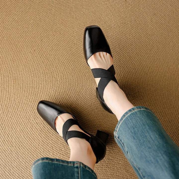 Isalinne | Cross-Tied Sandals