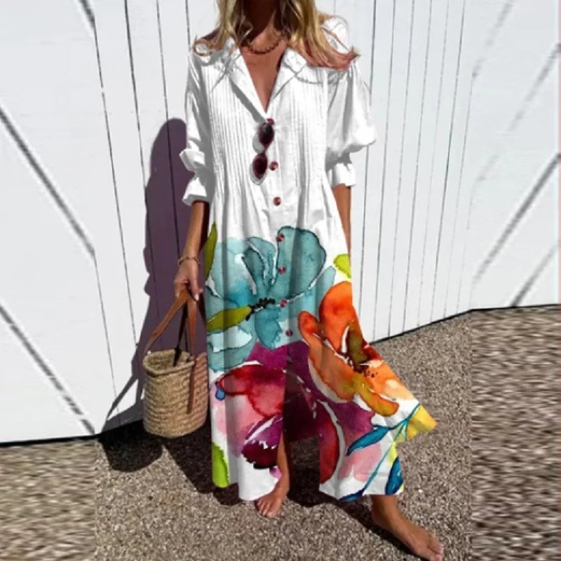 DIARA | LUXE SPRING BOHEMIAN DRESS