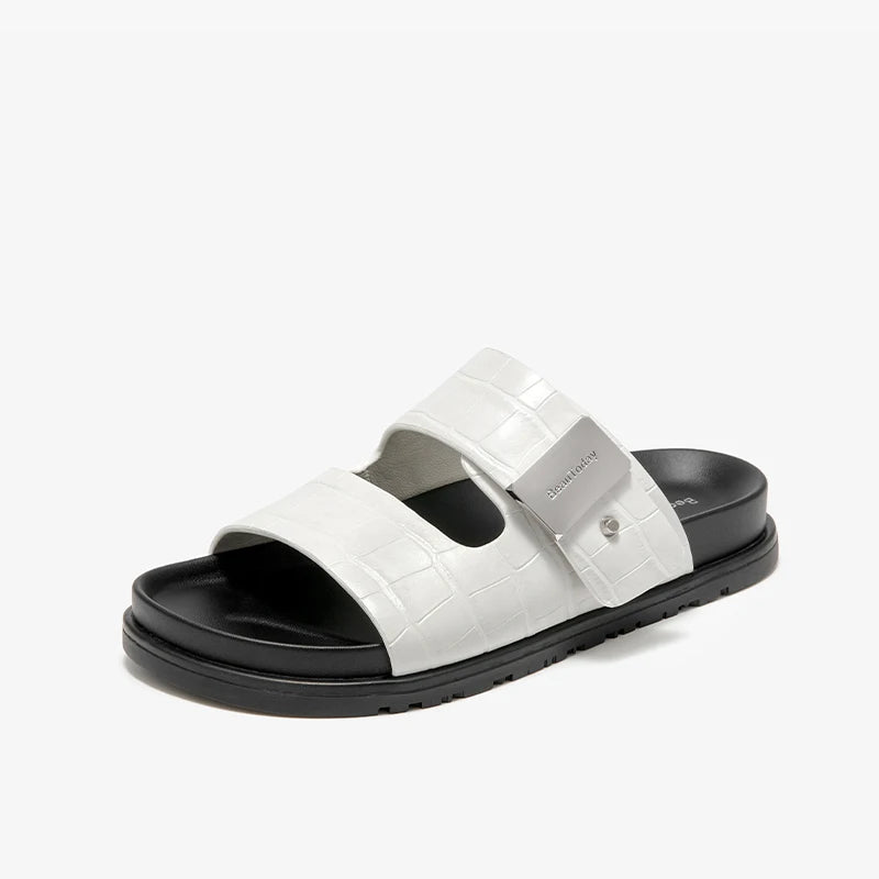 Elara | Leather Strap Sandals