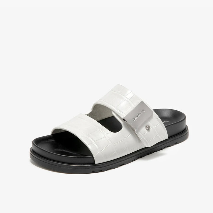 Elara | Leather Strap Sandals