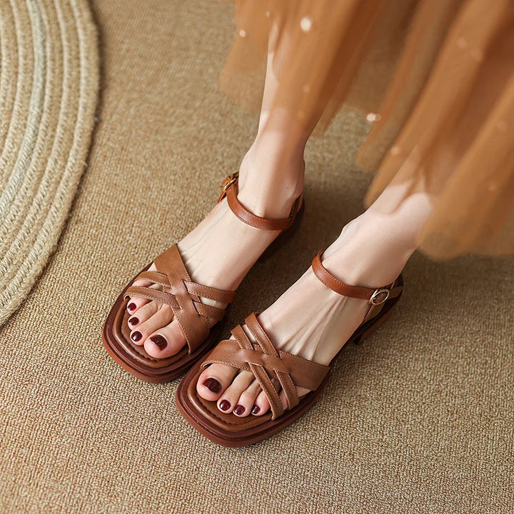 Serenelle | Leather Sandals