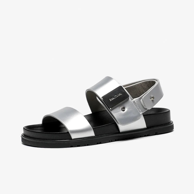 Elara | Leather Strap Sandals