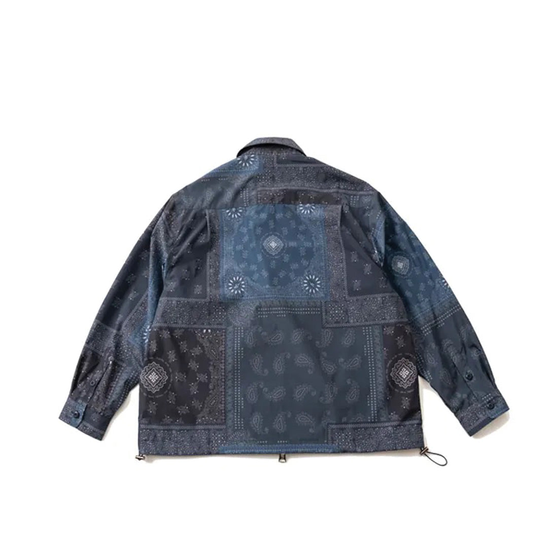 Patchwork Cargo Denim Jacket