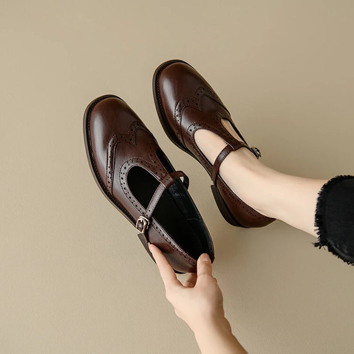 Livia | Soft Leather Ballet Flats with Classic Grace