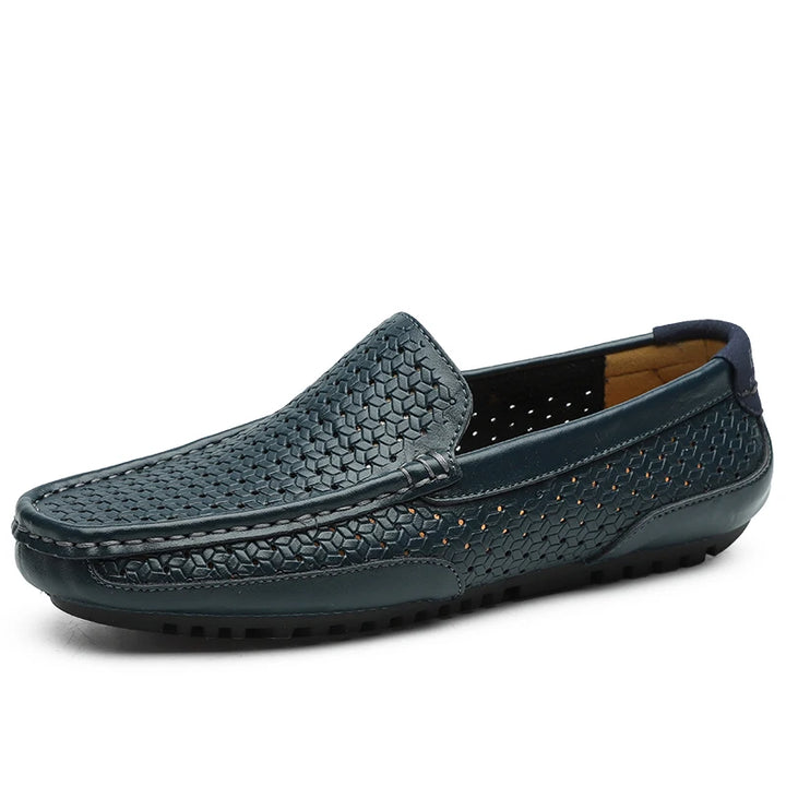 Urban Vogue™ Venezia Pebbled Leather Loafers