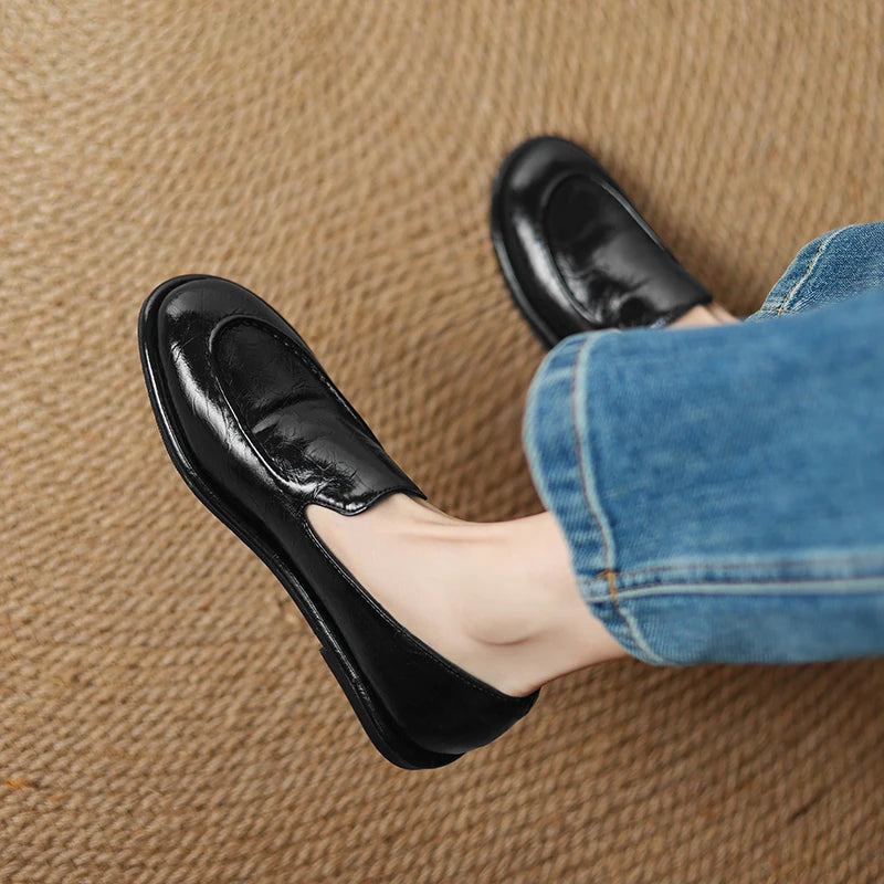 Eloria | Leather Flats