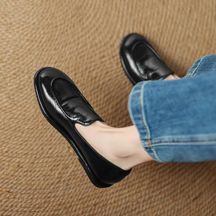 Eloria | Leather Flats