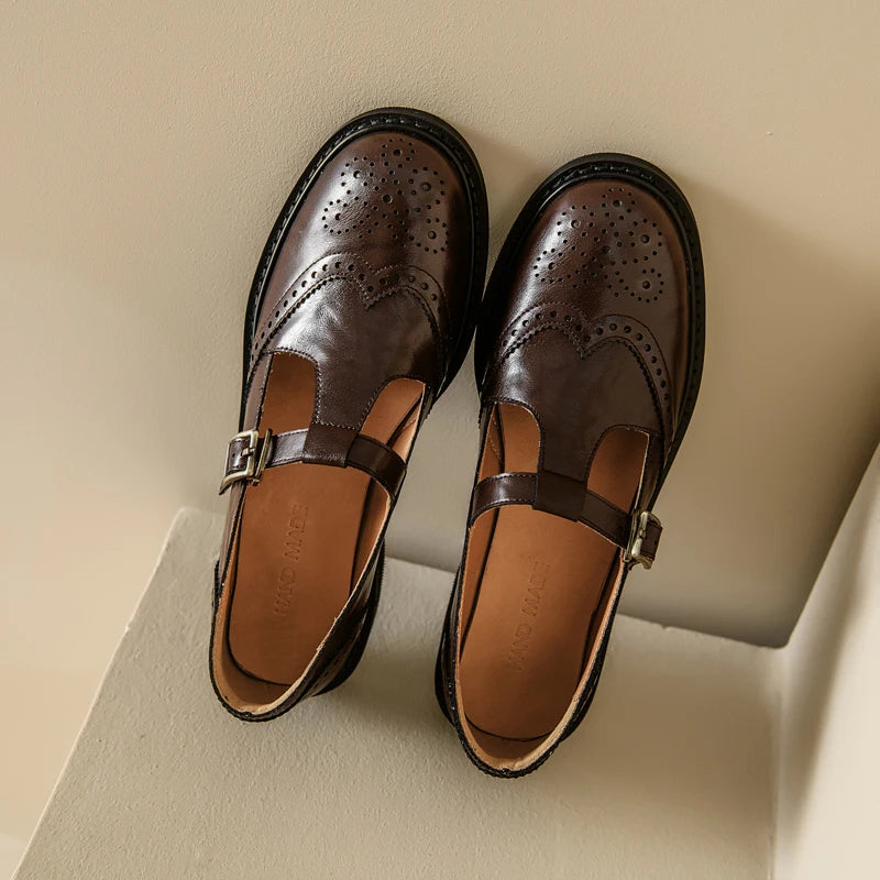 Chiara – Vintage Oxford Shoes