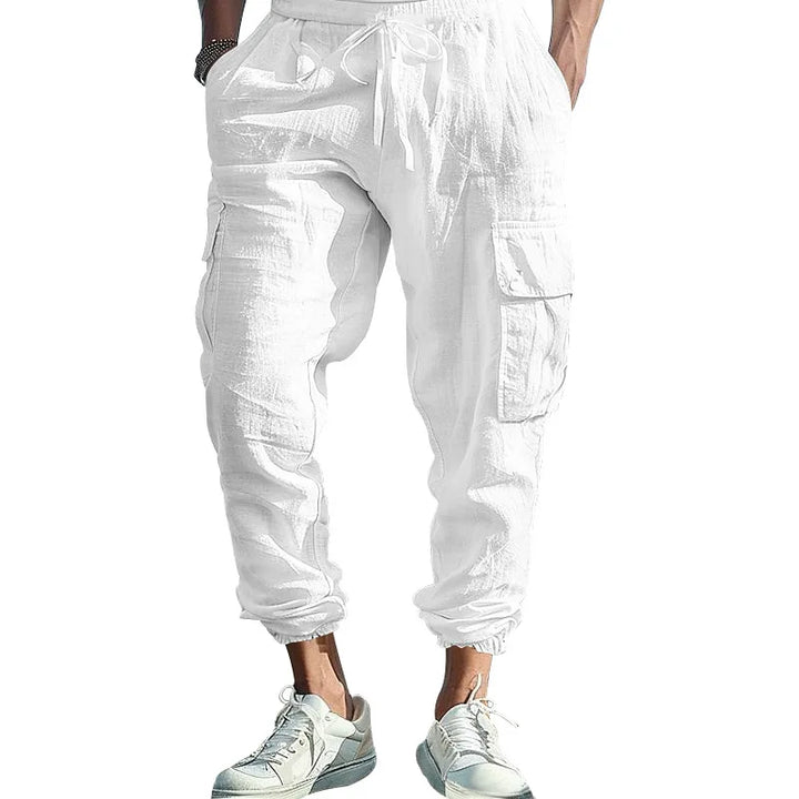 Reeve Linen Cargo Pants