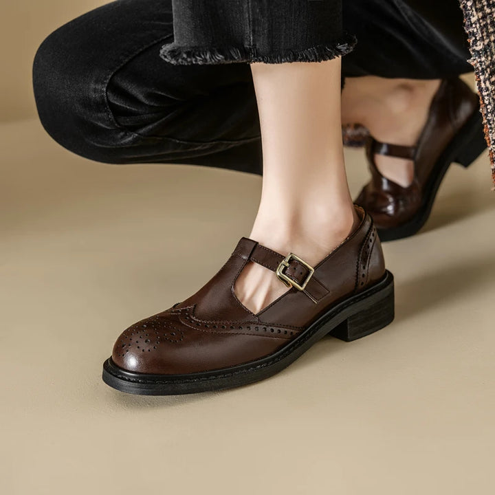 Chiara – Vintage Oxford Shoes