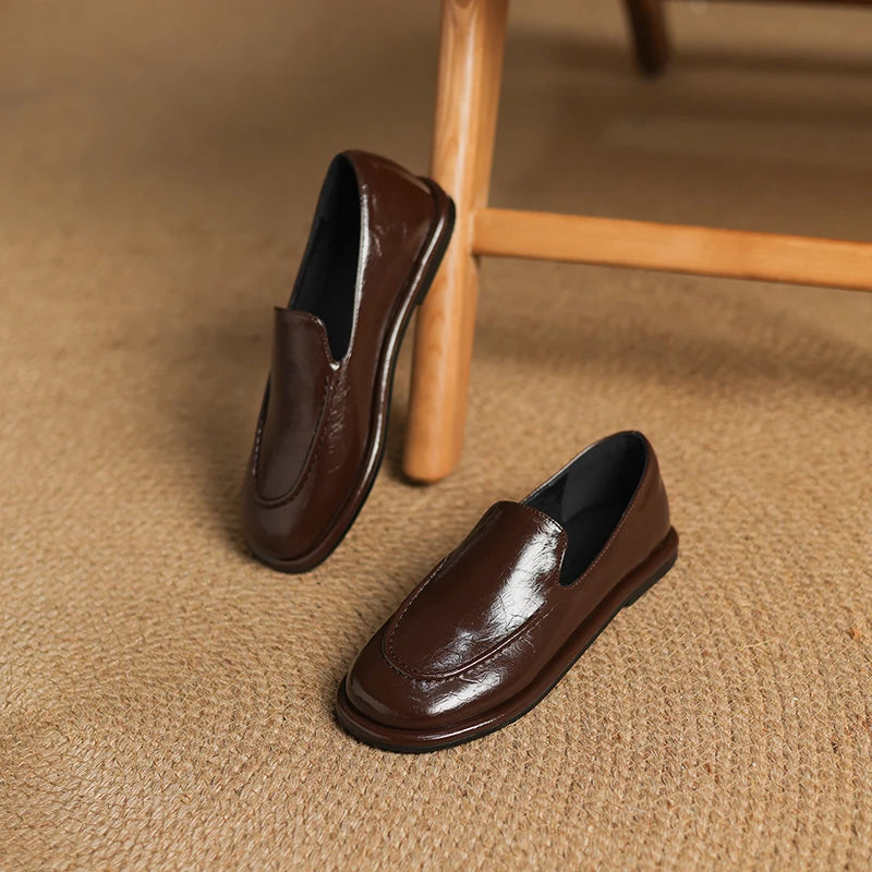 Eloria | Leather Flats