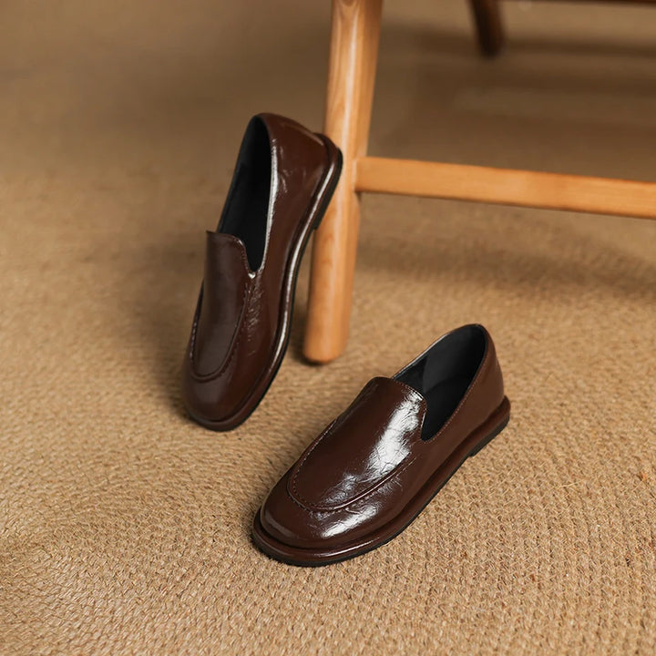 Eloria | Leather Flats