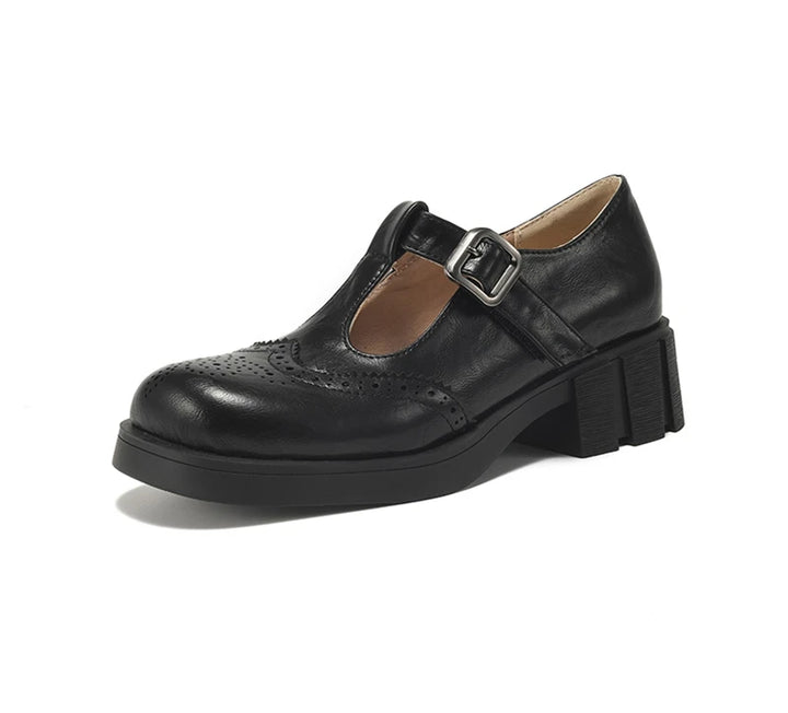 Emma – Retro Oxford Lace-Ups