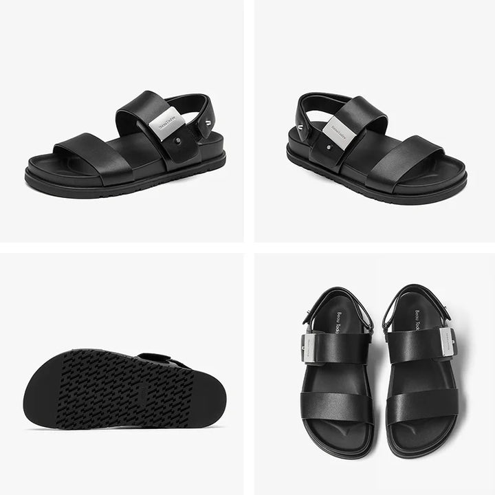 Elara | Leather Strap Sandals