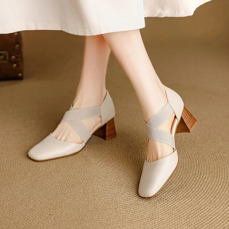 Isalinne | Cross-Tied Sandals
