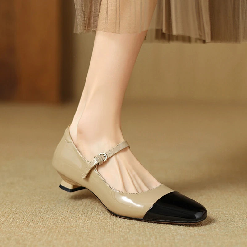 Marivelle | Leather Mary Janes