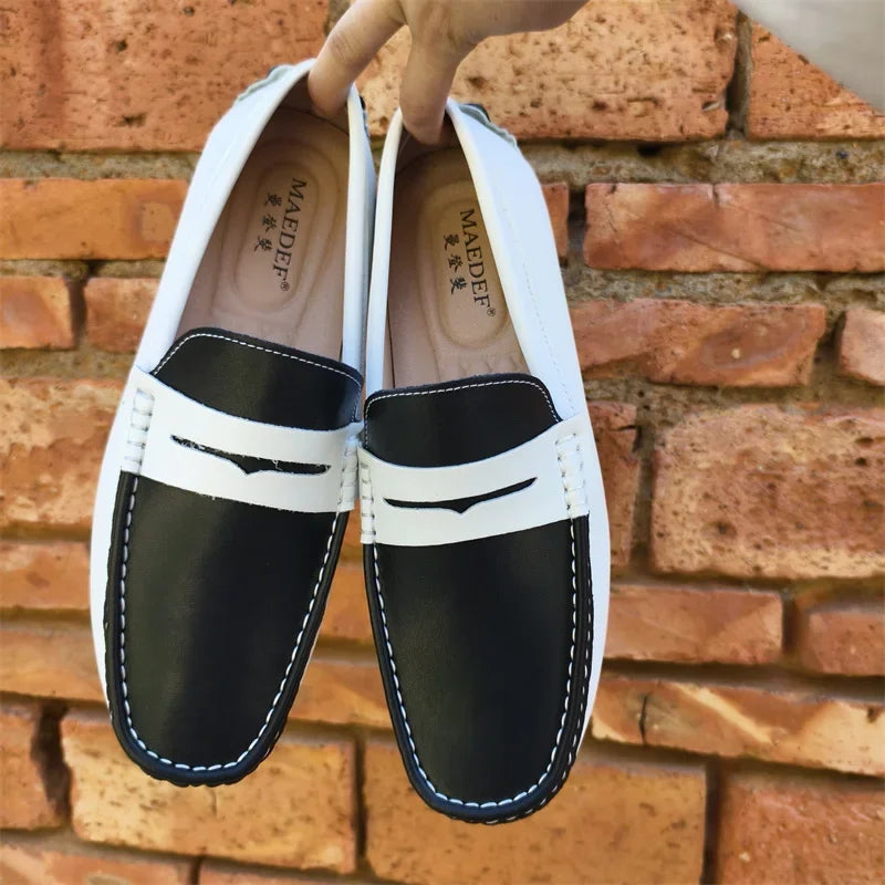 Urban Vogue™ Torino Croc-Texture Loafers