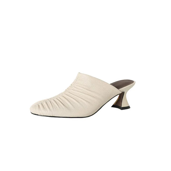 Serivelle | Leather Thin Heels