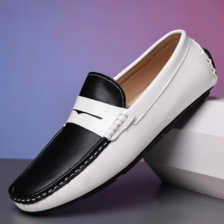 Urban Vogue™ Torino Croc-Texture Loafers