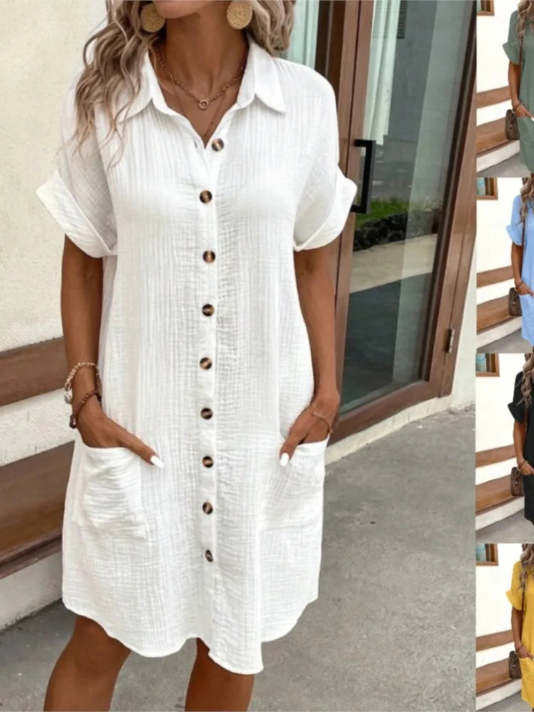 Isabelle Summer Dress | Airy, Comfortable, and Enduring Elegance