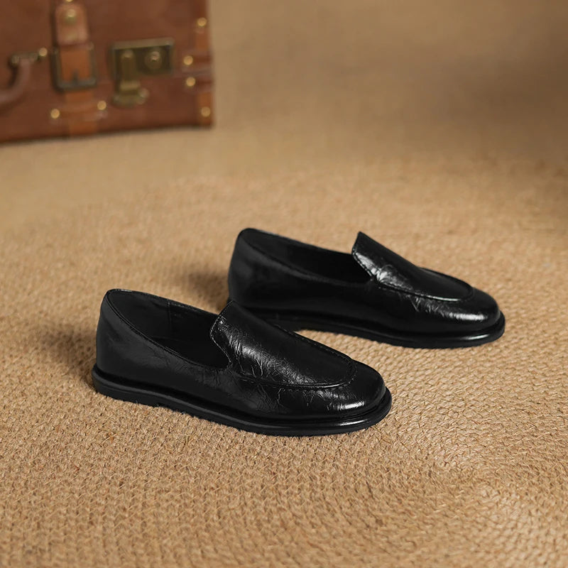 Eloria | Leather Flats