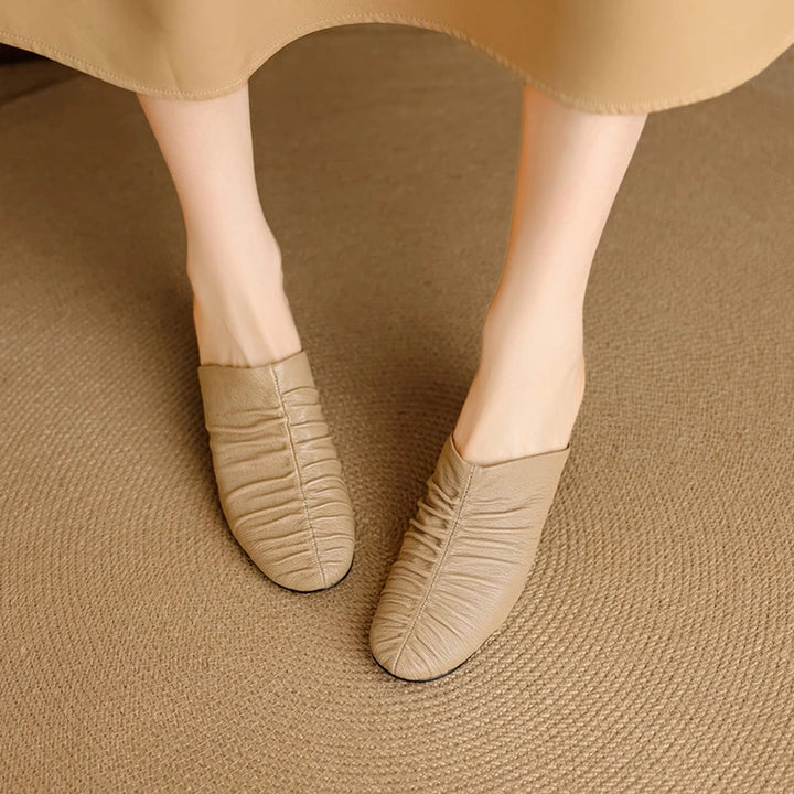 Serivelle | Leather Thin Heels