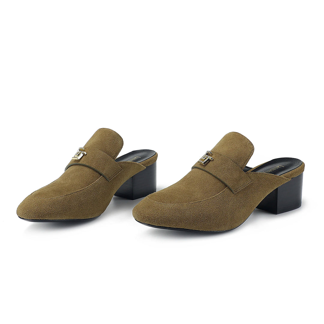 Alessia | Office Leather Slip-On Loafers