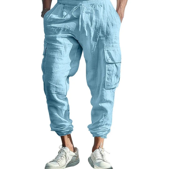 Reeve Linen Cargo Pants