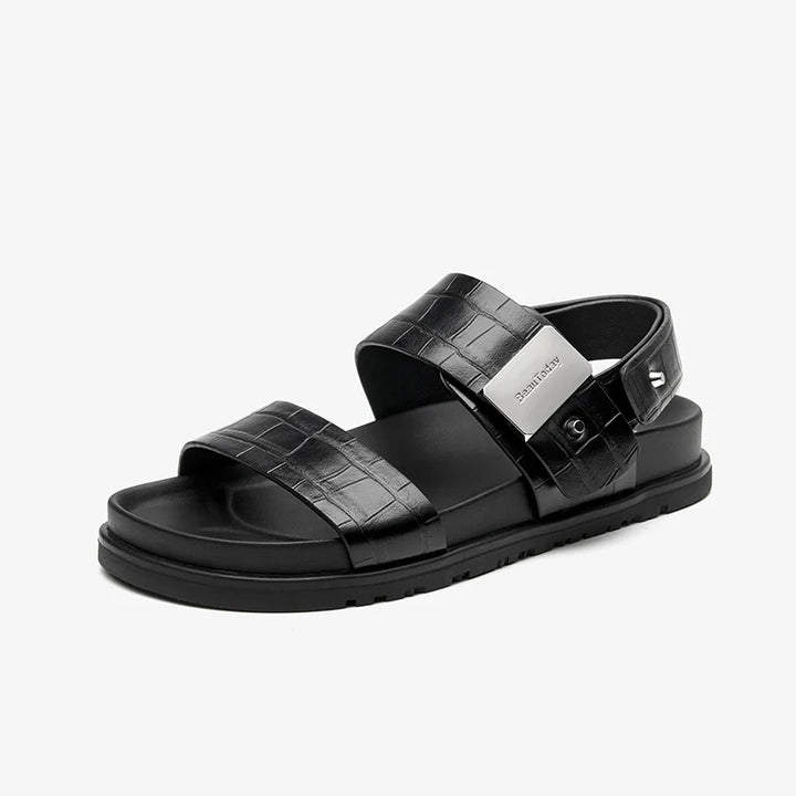 Elara | Leather Strap Sandals