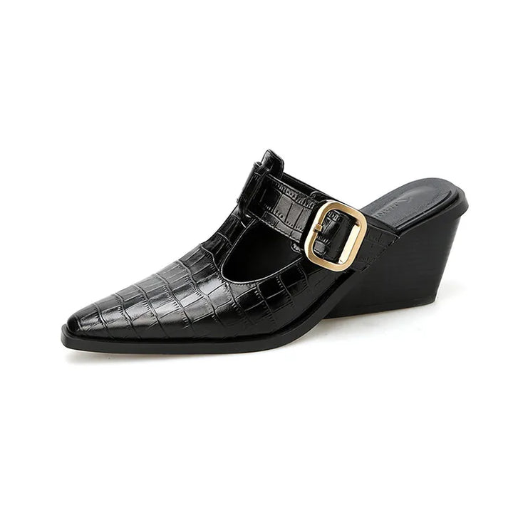 Ivanna | Vintage Strap Leather Mary Janes