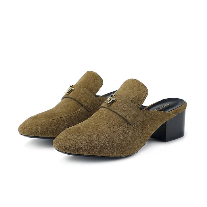 Alessia | Office Leather Slip-On Loafers
