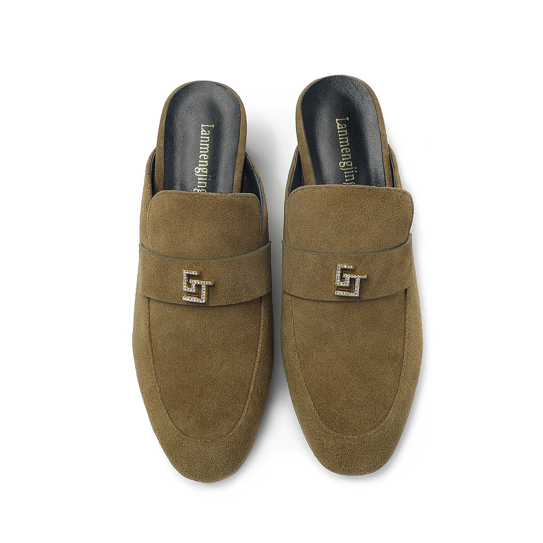 Alessia | Office Leather Slip-On Loafers