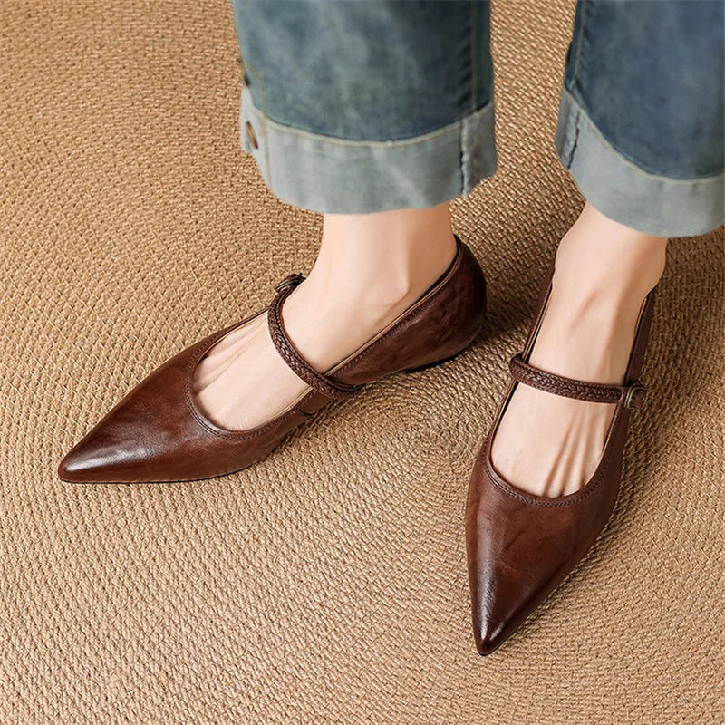 Amarien | Classic Leather Sandals
