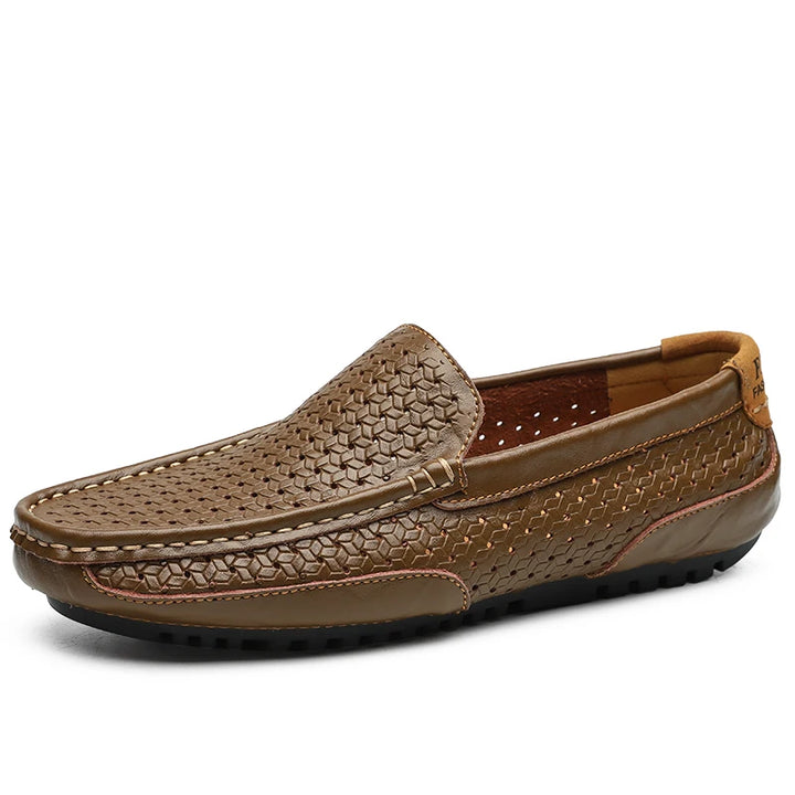 Urban Vogue™ Venezia Pebbled Leather Loafers