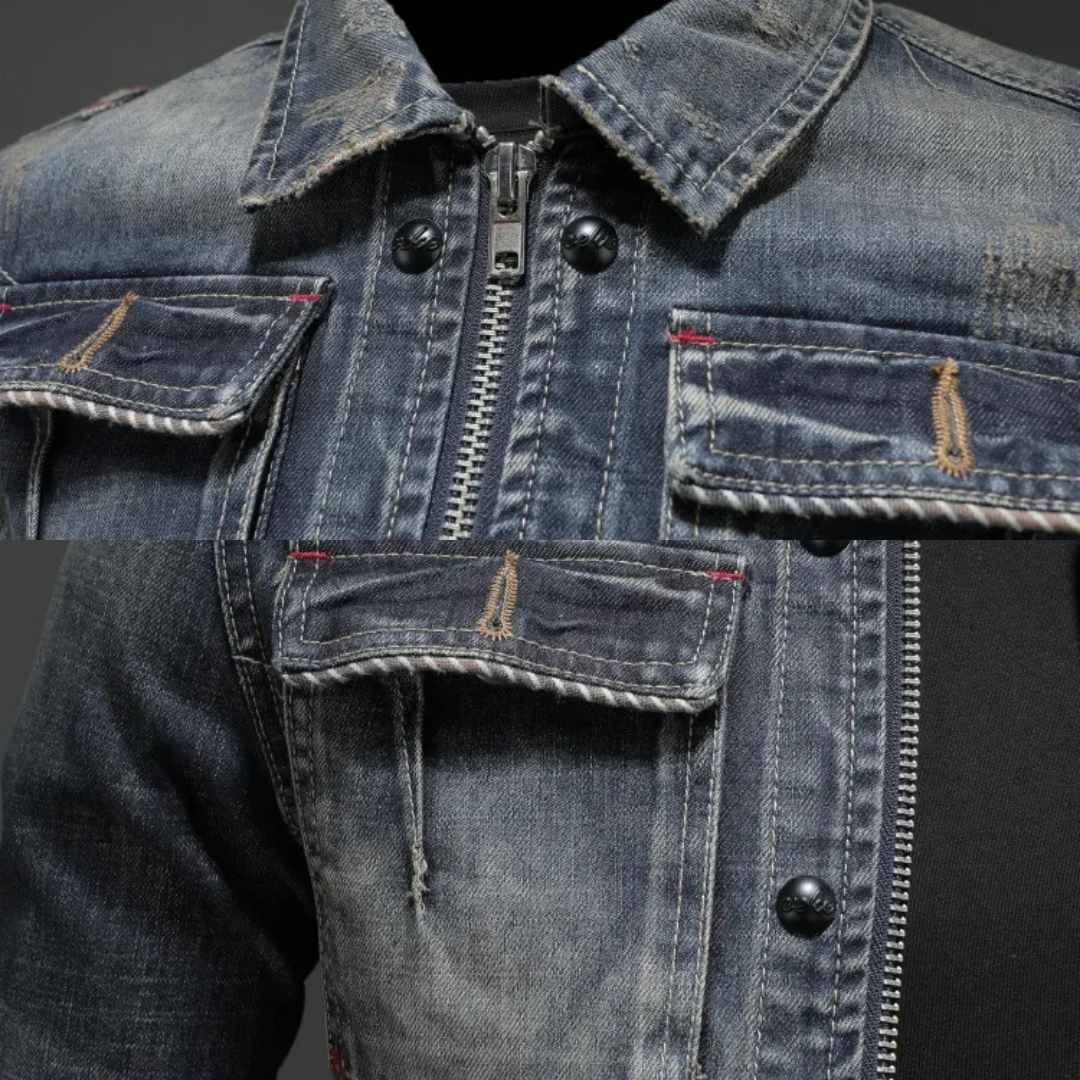 GENOVA – Giacca Denim Premium