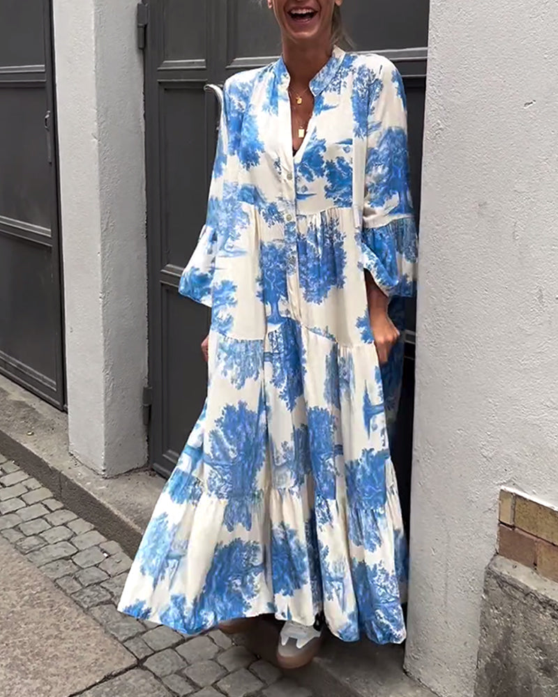 Savanna™ Long Floral Dress