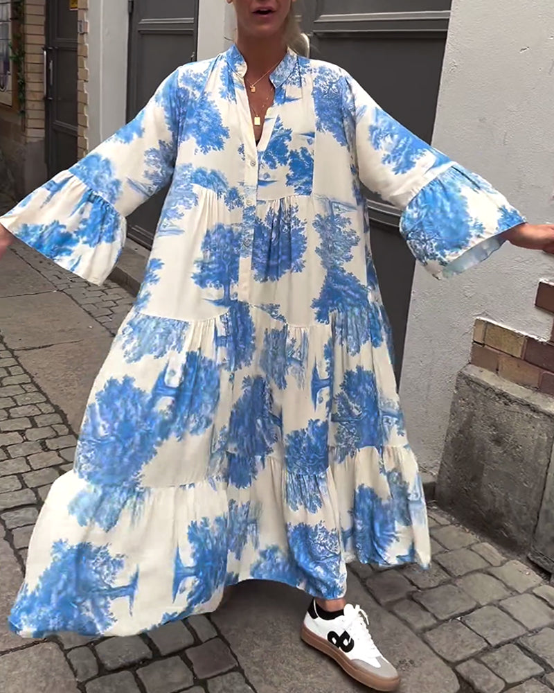 Savanna™ Long Floral Dress