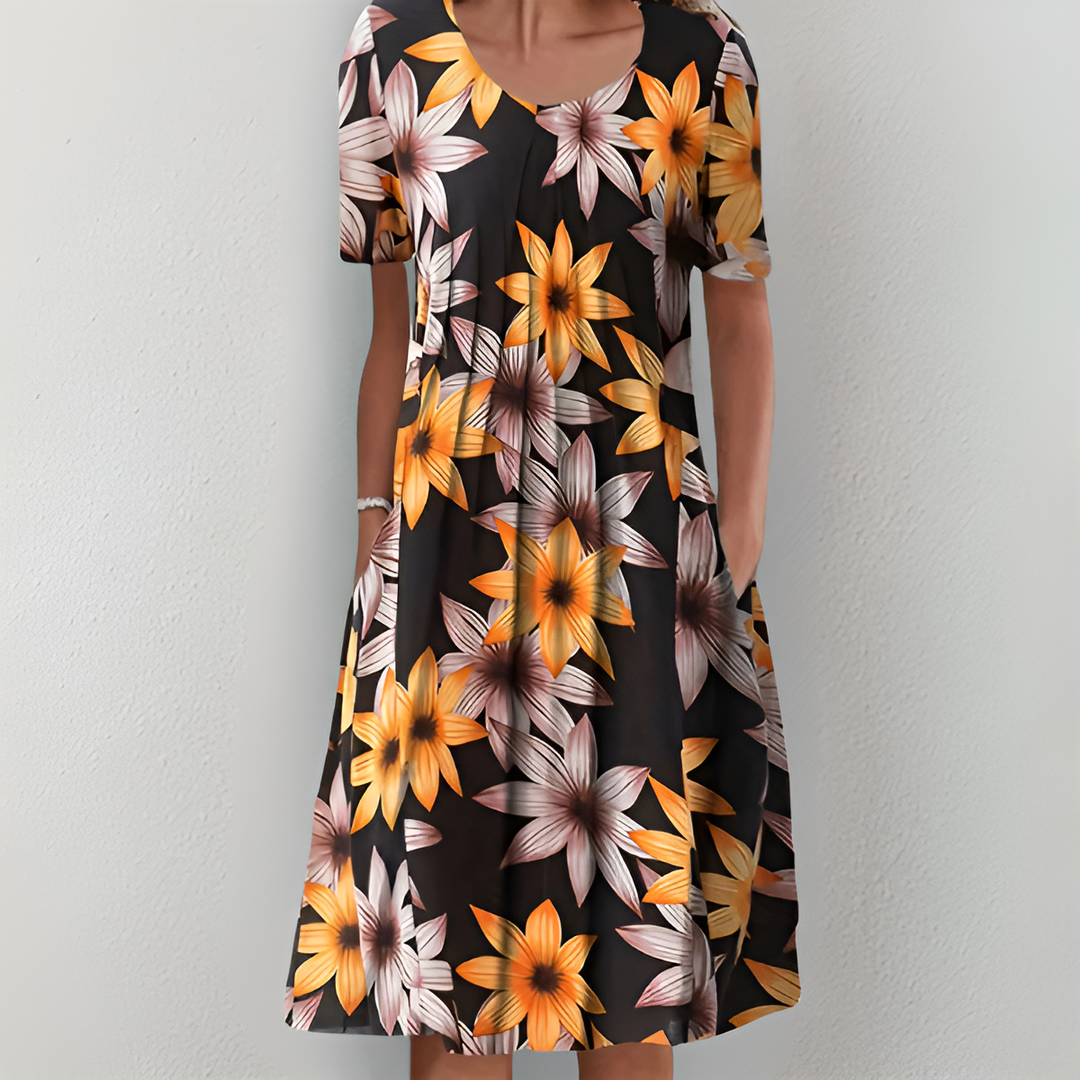 Heather™ Classic Floral Dress