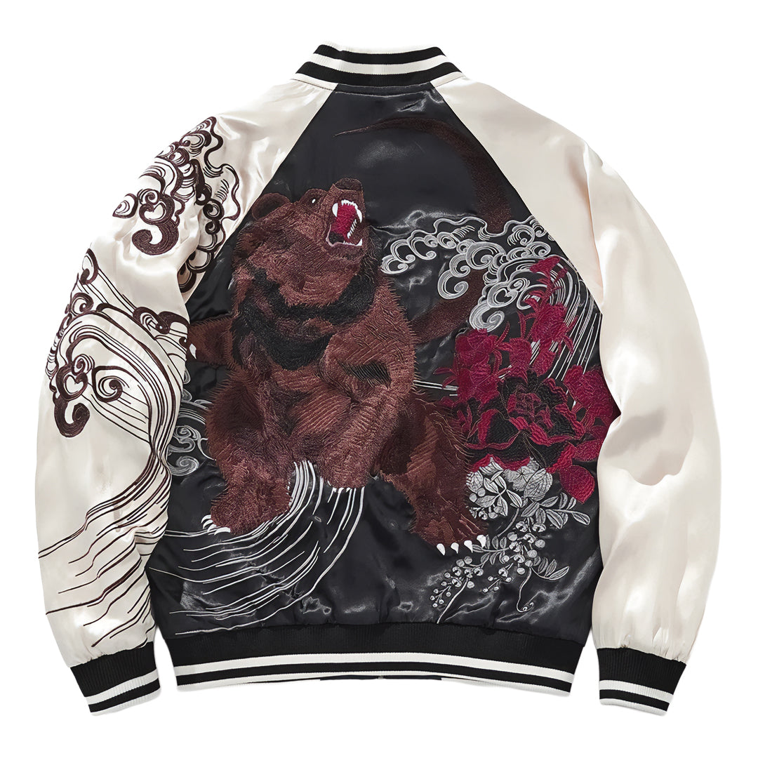 Patchwork Cargo Denim Jacket