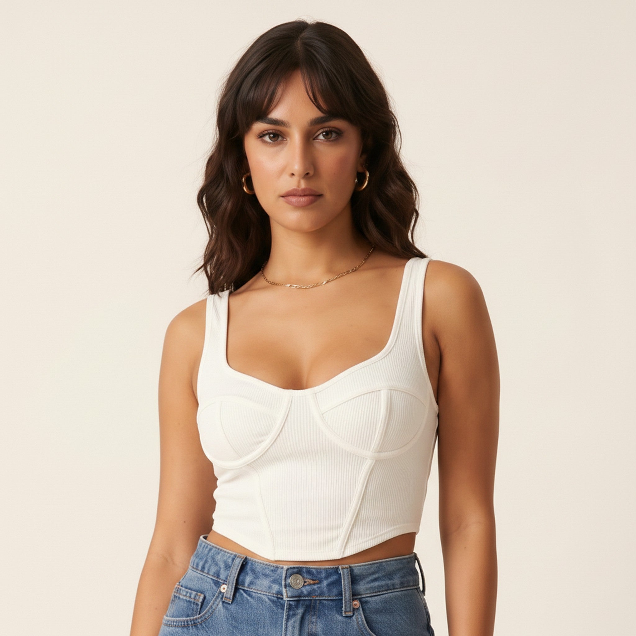 Kit | Women's Ribbed Tank Top - view 3