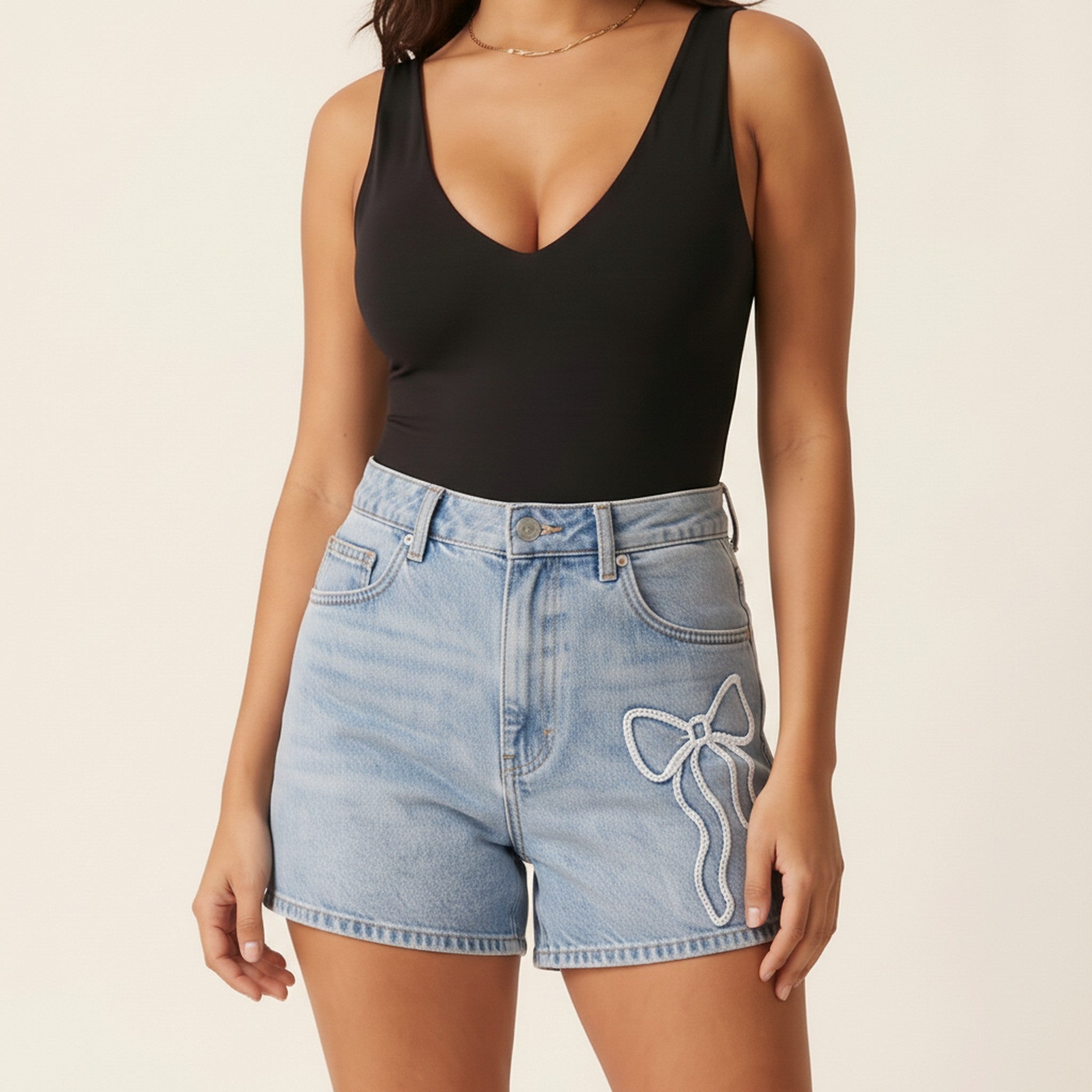 Frey | Women's Denim Shorts - view 3
