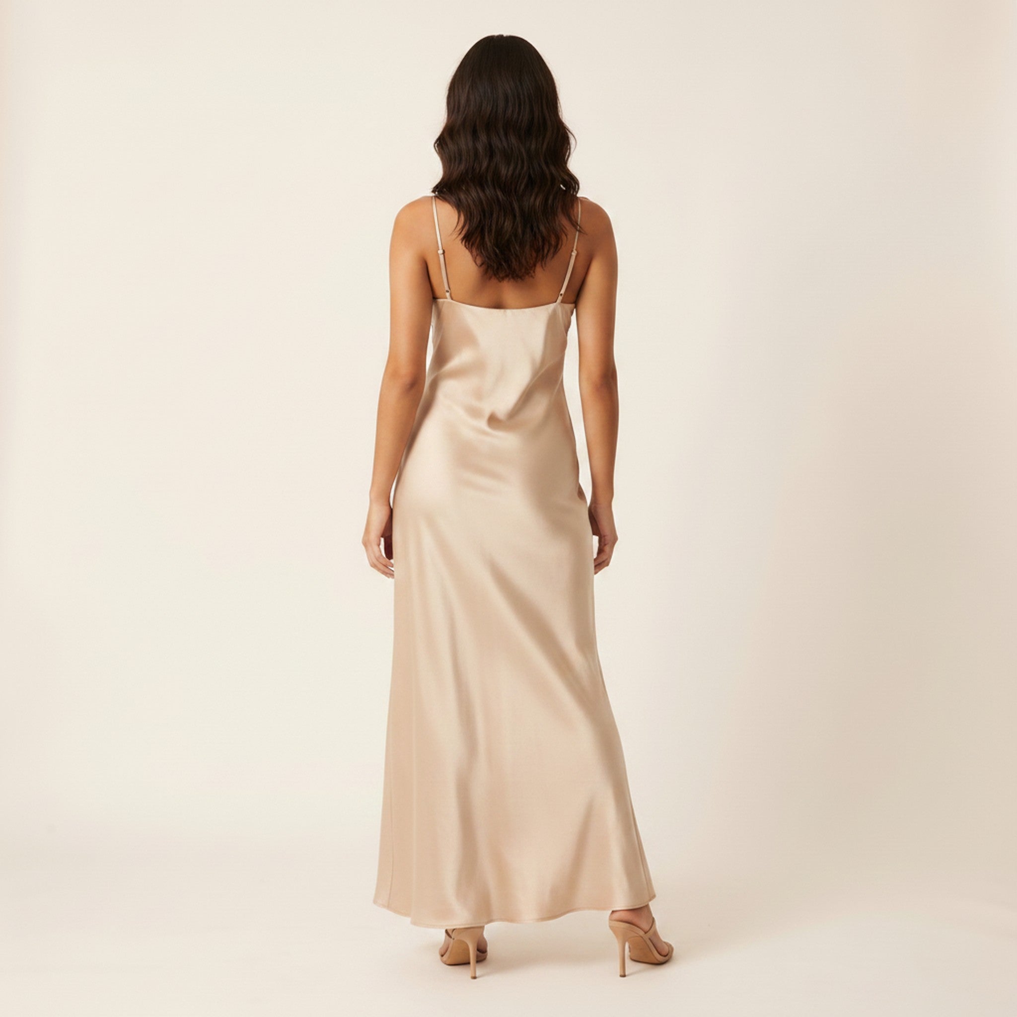 Ivy | Women's Satin Slip Dress - view 2