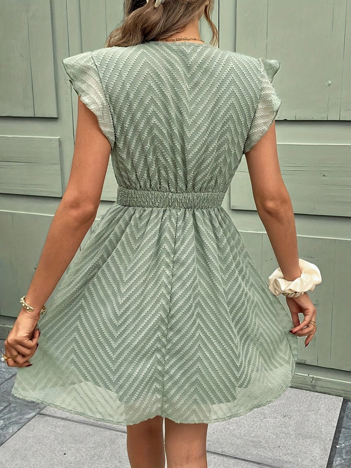 Nayora Sleeveless V-Neck Dress