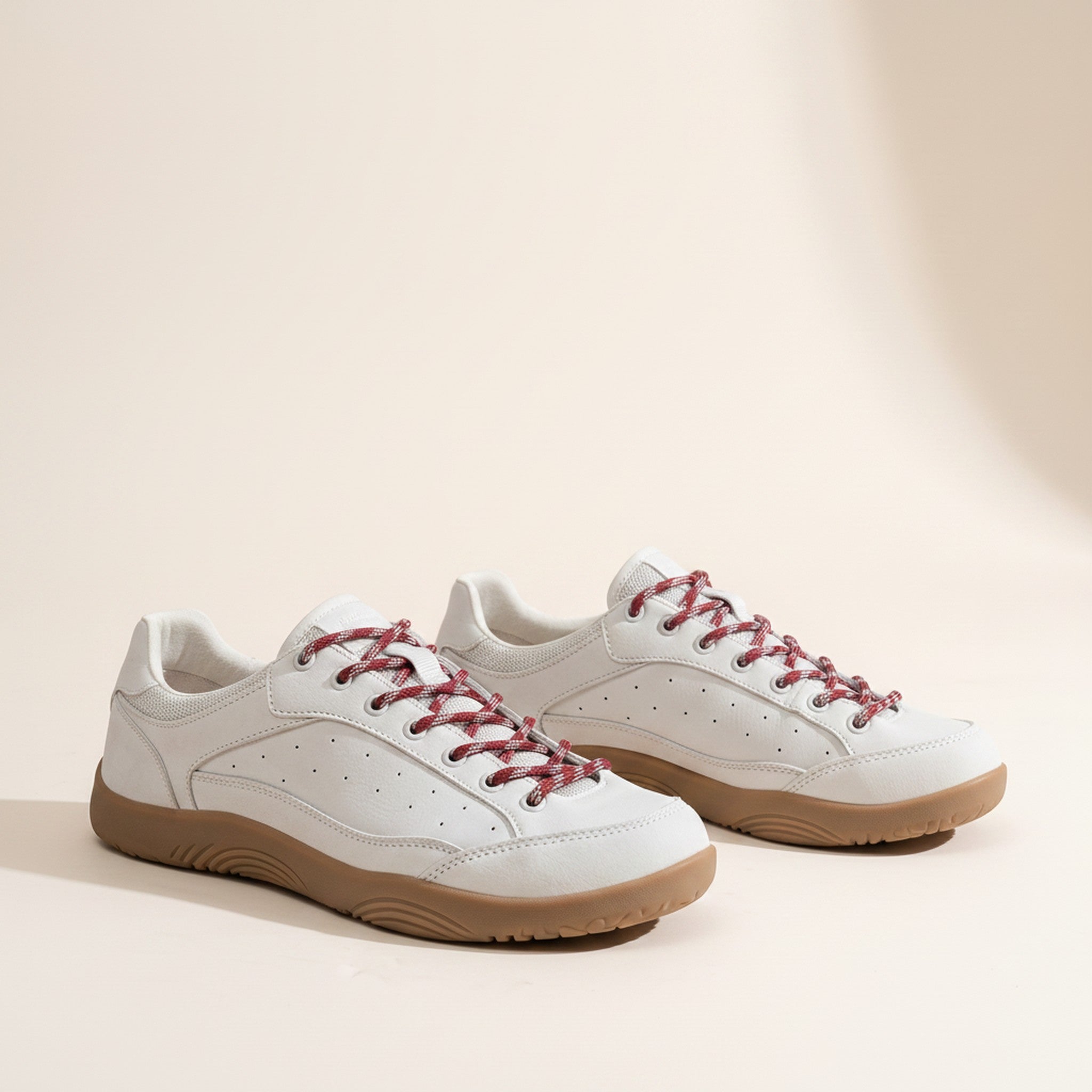 Apex | Low-Top Leather Court Sneakers - view 2