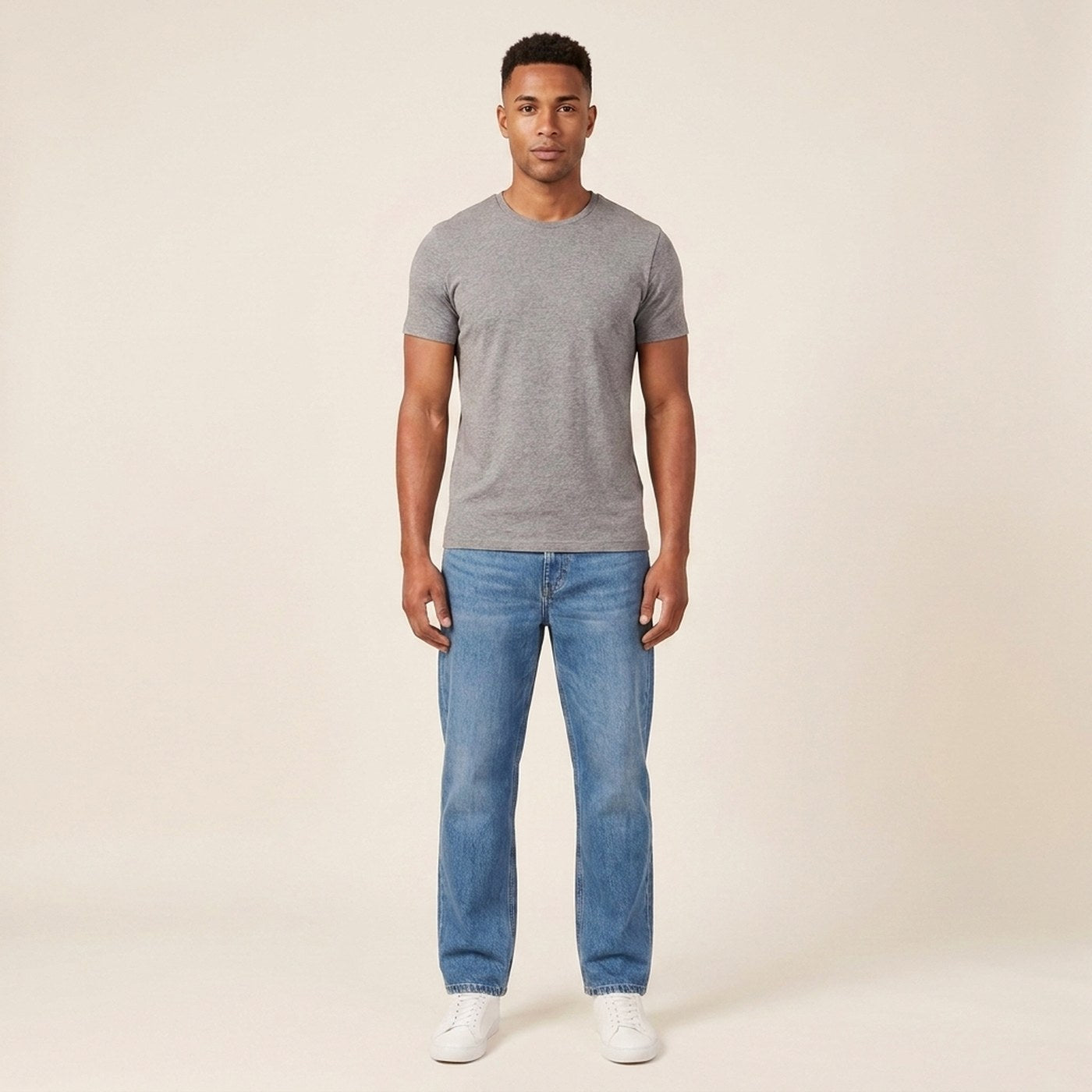Drift | Men's Relaxed Straight Jeans - On-Model Front
