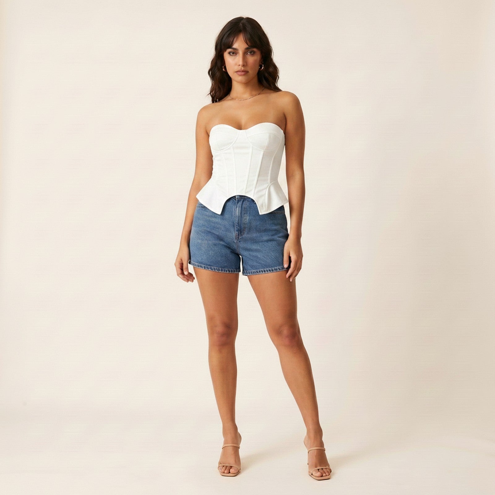 Lex | Women's Tube Top - White