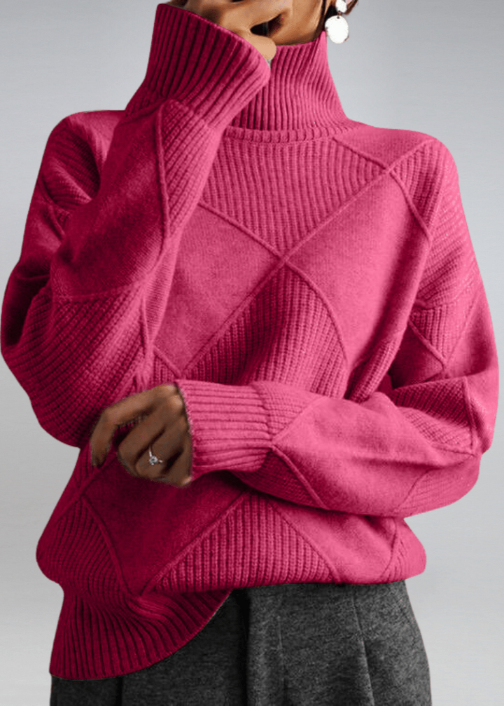 Liv - Soft turtleneck sweater