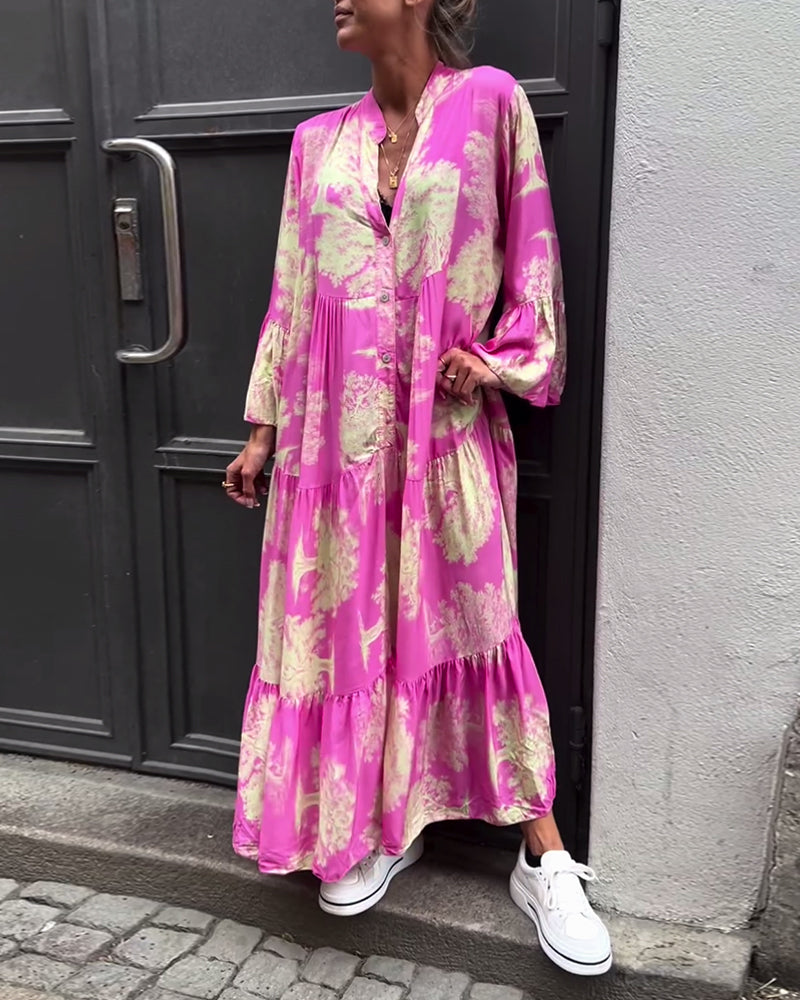 Savanna™ Long Floral Dress