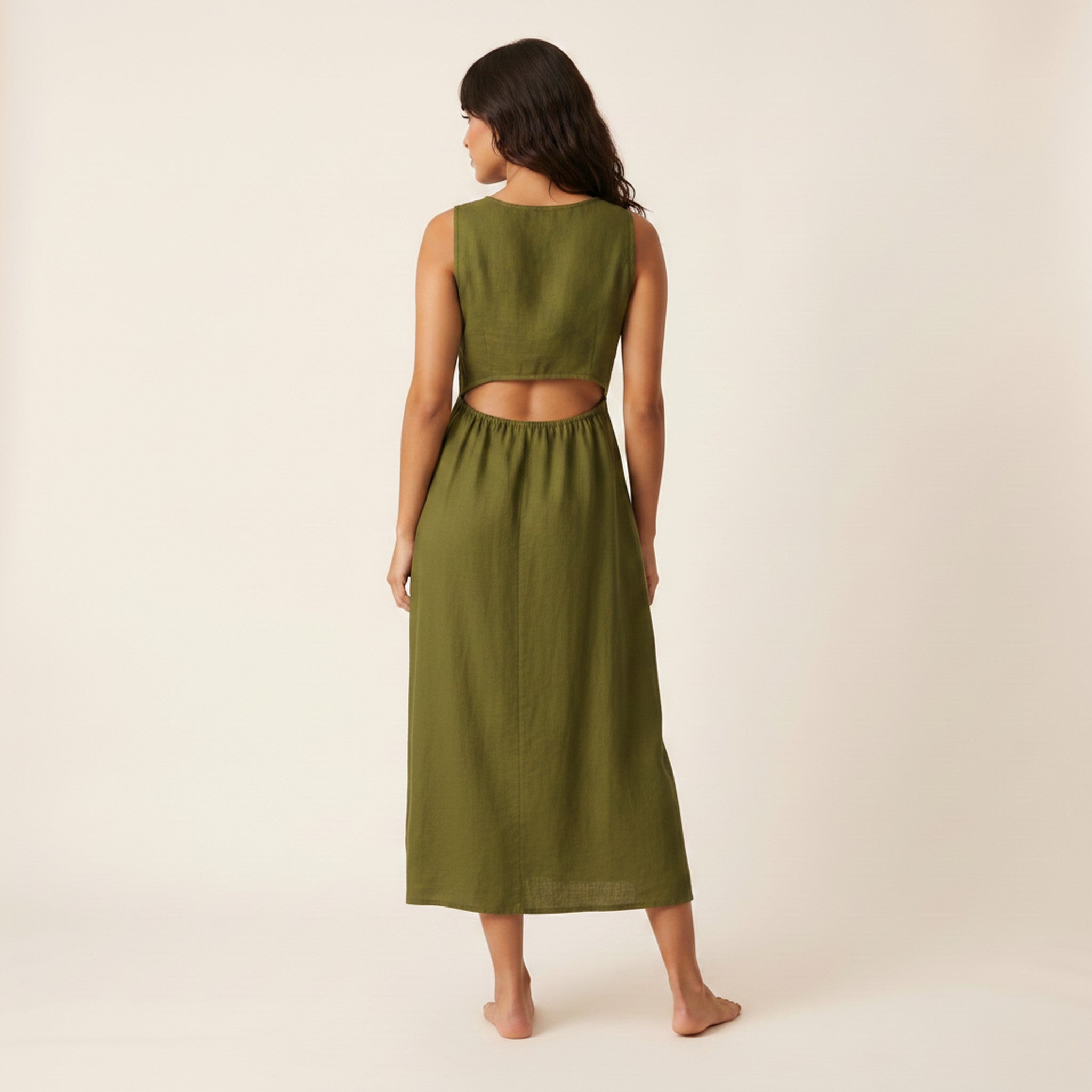 Mara | Women's Cut-Out Midi Dress - view 2