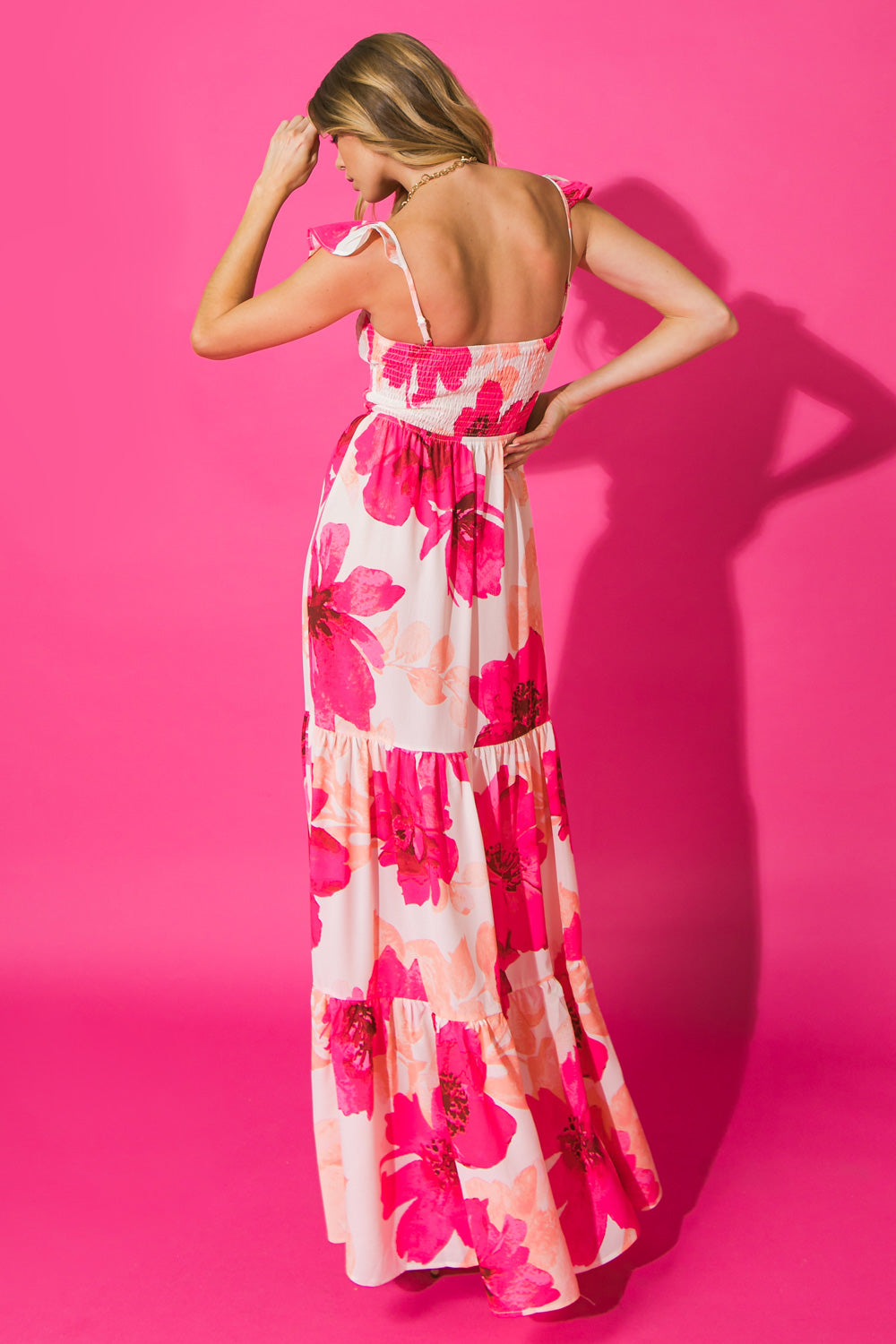 "FEEL LIKE MOVING" MAXI DRESS